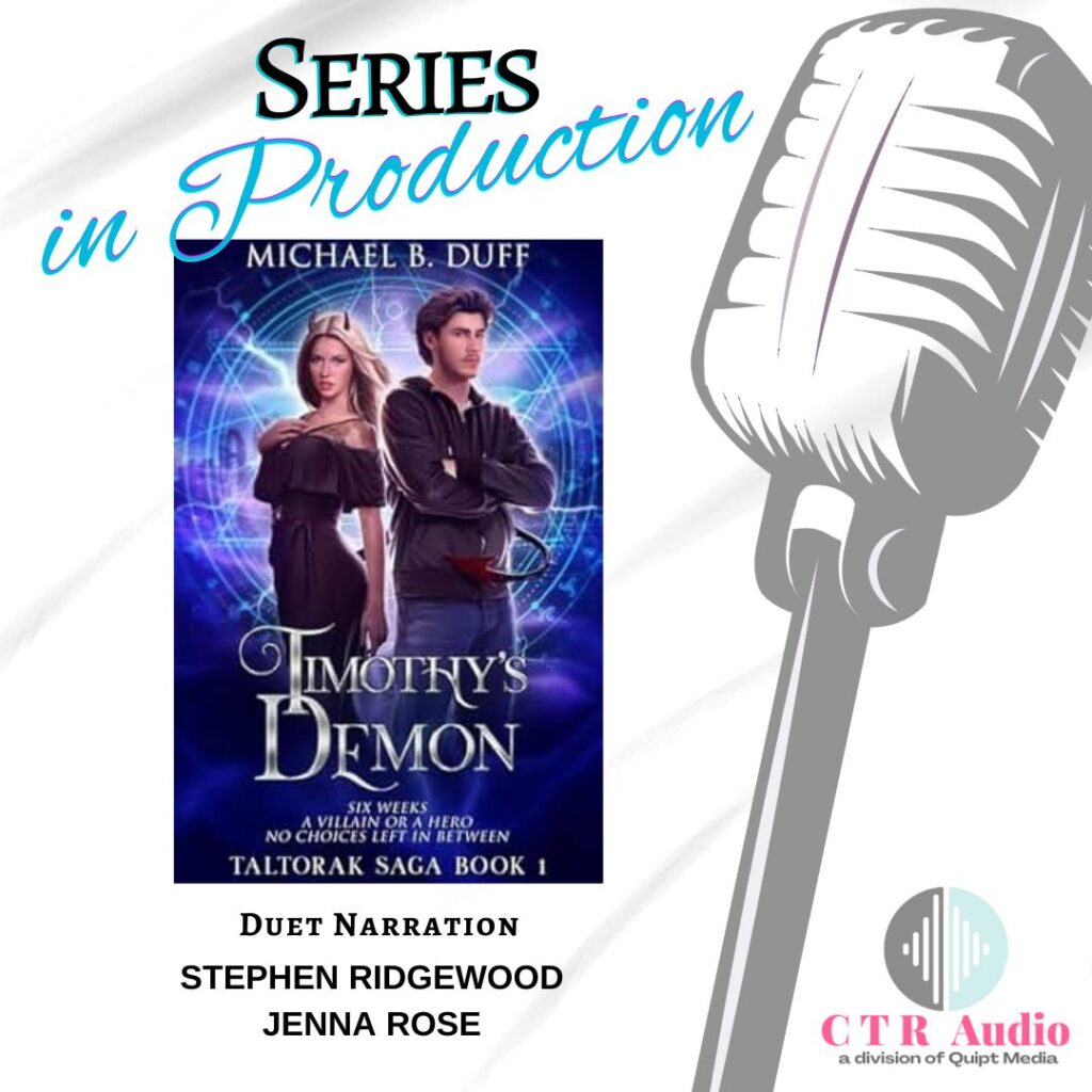 Duet audiobook production Timothy's Demon by CTR Audio