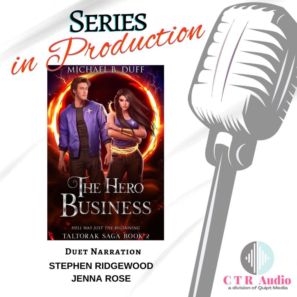 Duet Audiobook Narration Action Adventure The Hero Business CTR Audio production.