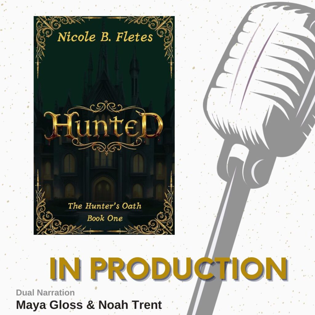 Hunted by Nicole B. Fletes - Affordable Dual Audiobook production by CTR Audio