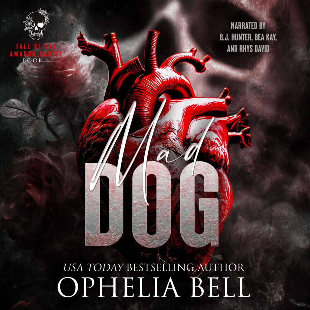 Mad Dog by Ophelia Bell - Affordable Romance Duet Audiobook Narration production by CTR Audio