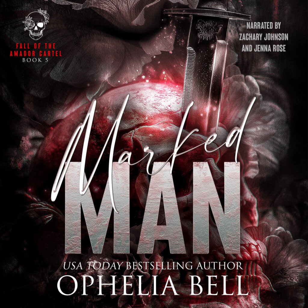 Marked Man by Ophelia Bell - Affordable Romance Duet Audiobook Narration production by CTR Audio